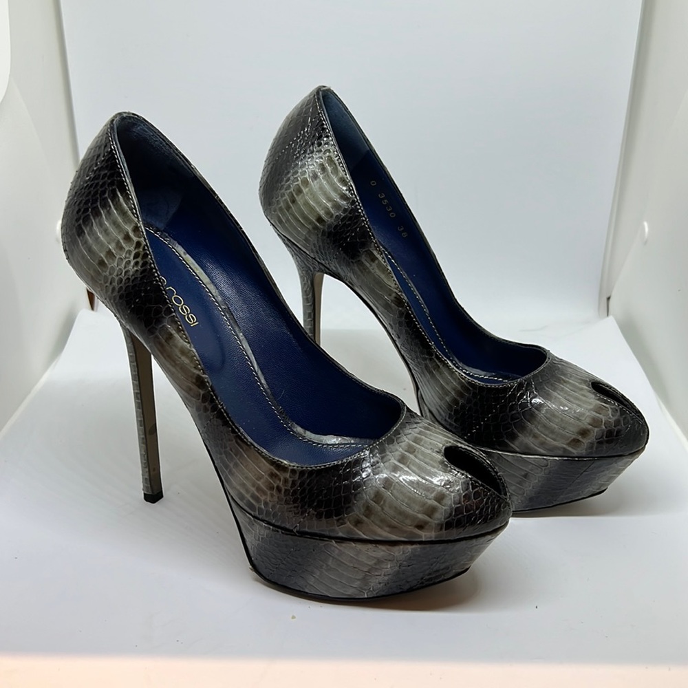 Sergio Rossi python pumps